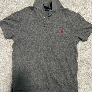 Polo by Ralph Lauren Men's Gray Polo Shirt